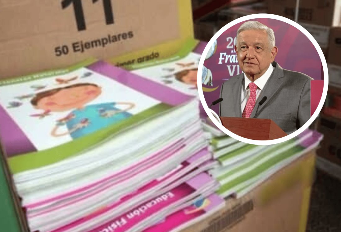 AMLO niega que promocionen el “credo de la 4T” en nuevos libros de texto