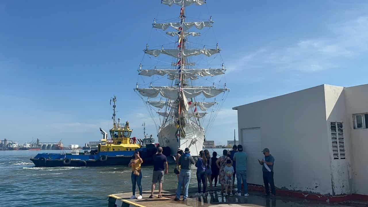 Fragata Libertad en Veracruz; fechas y horarios para visitar el barco argentino