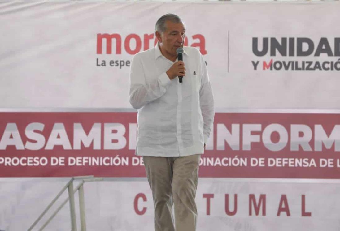 “Trabajo sin descanso por un México de todos y para todos”, ofrece Adán Augusto López Hernández