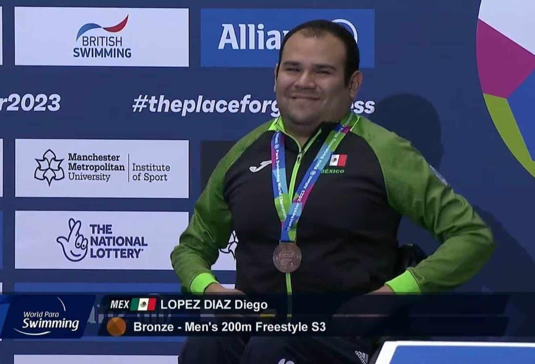 Logra bronce Diego López en Manchester 2023