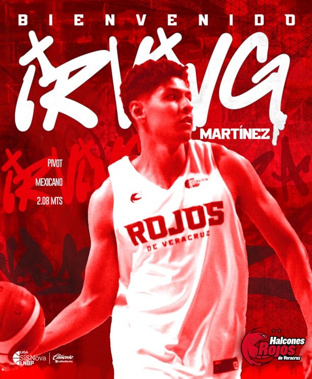 Llega Irving Martínez al nido del Halcón Rojo