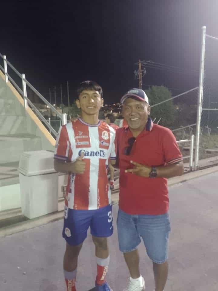 Joven promesa del fútbol zempoalteca se une al Atlético de San Luis