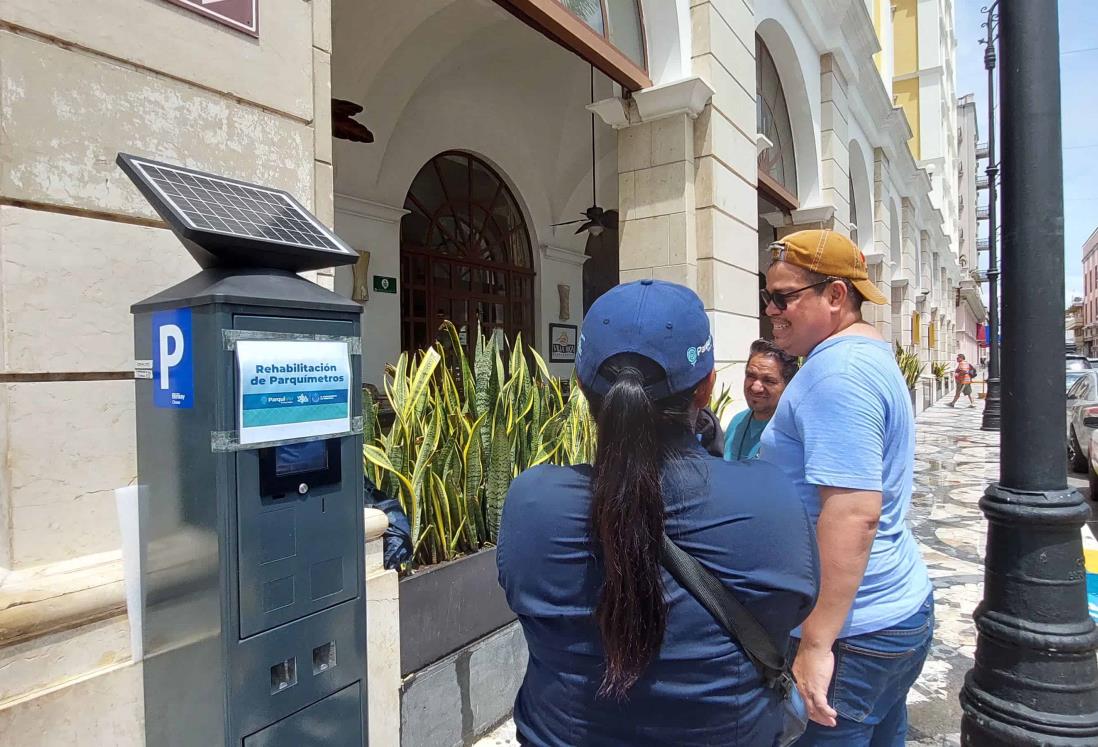 Parquímetros gratis en Veracruz durante este sábado y domingo