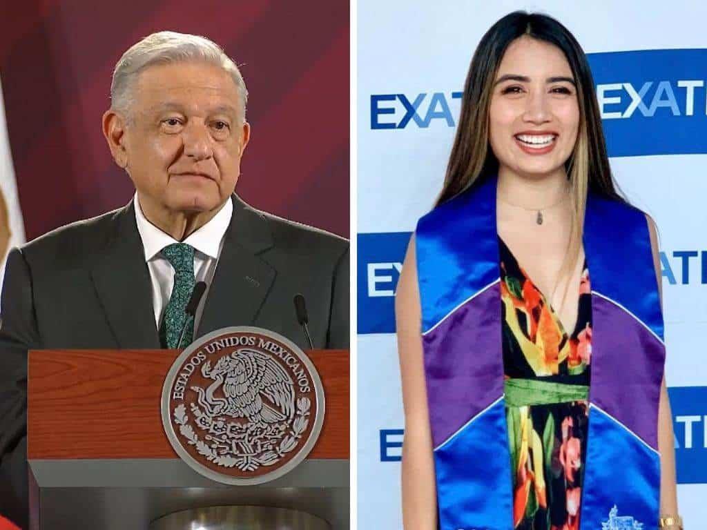 Lamenta AMLO muerte de María Fernanda en Alemania
