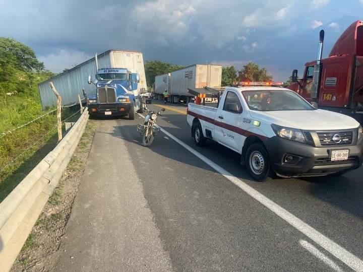 Fatal accidente en la carretera Las Choapas-Raudales deja un muerto