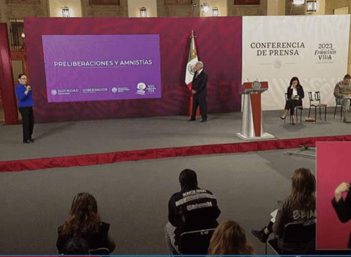 Más de 6 mil personas han sido liberadas anticipadamente en México: SSPC