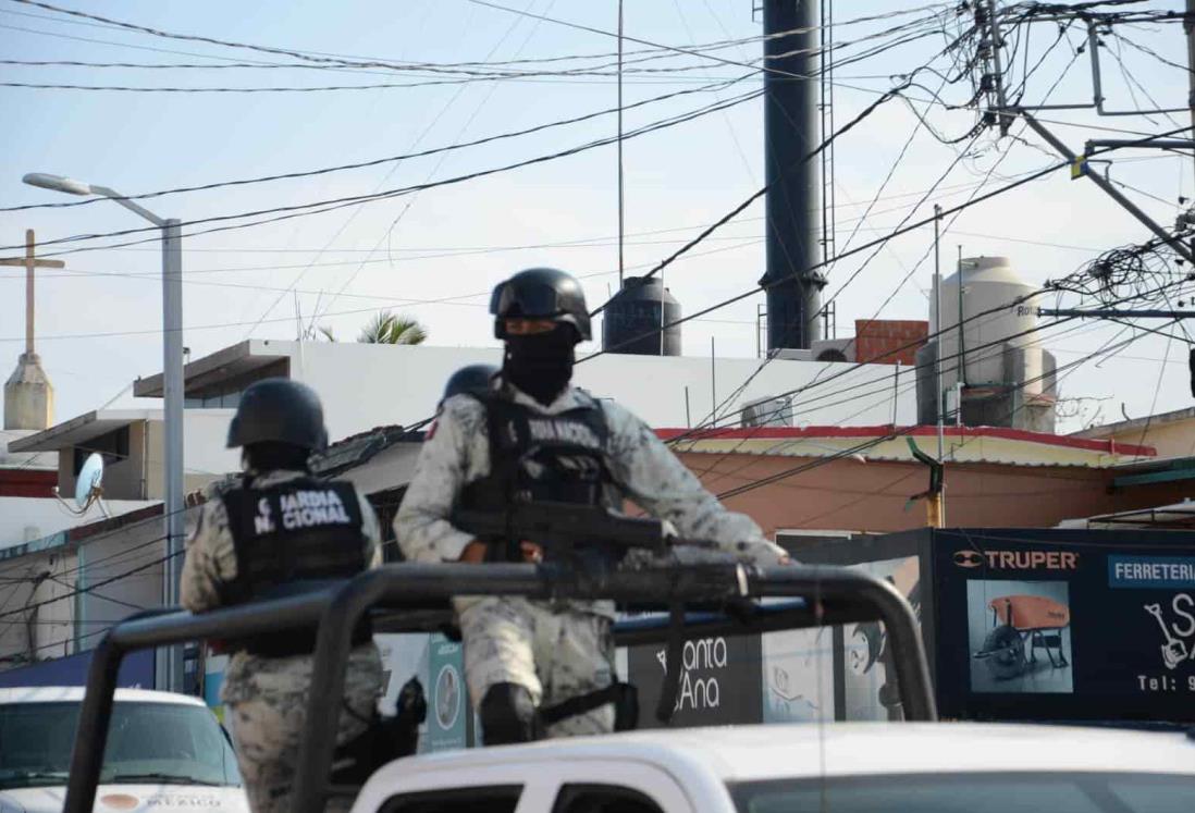 Reportan fuerte movilización por balacera en Cardel