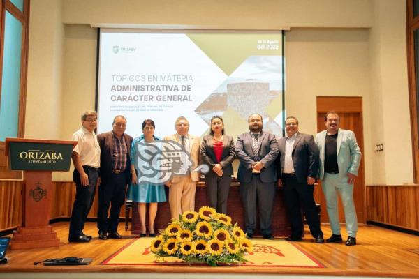 TRIJAEV imparte curso a abogados de Orizaba