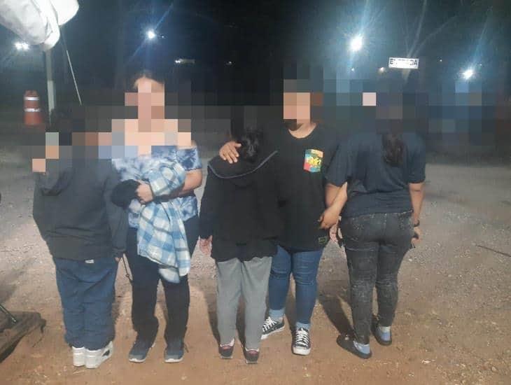 Asegura SSP a migrantes en Acayucan y Agua Dulce