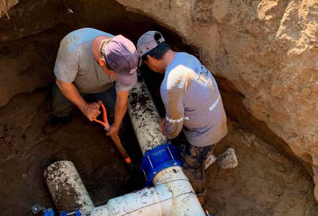 Sin agua en estas dos colonias de Veracruz por reparación de pozo