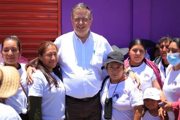 Marcelo Ebrard presenta las Casas Violeta contra la violencia de género