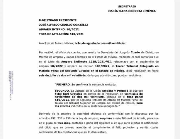 Otorgan amparo a Fidel Kuri Grajales, empresario veracruzano por presunto fraude a arrendadora