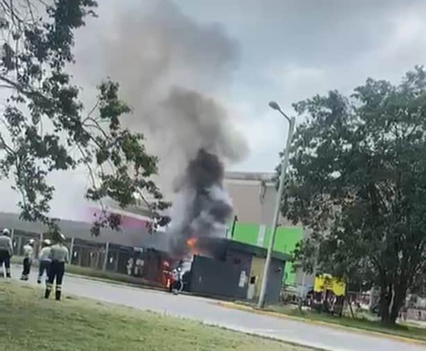 Fuerte movilización en Tamsa por incendio en sus instalaciones