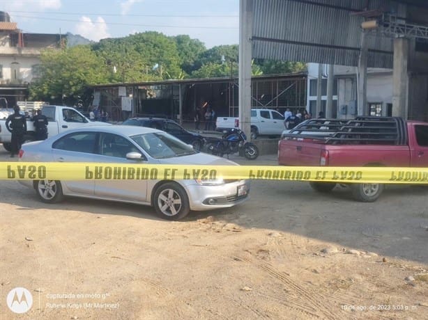Asesinan a hombre en una bodega de Tlapacoyan