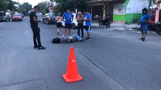 Camión urbano atropella a hombre en Infonavit Las Brisas, en Veracruz | VIDEO