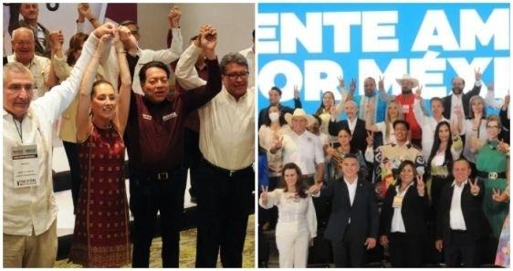 INE pide borrar anuncios de morenistas y aspirantes del Frente por campaña anticipada