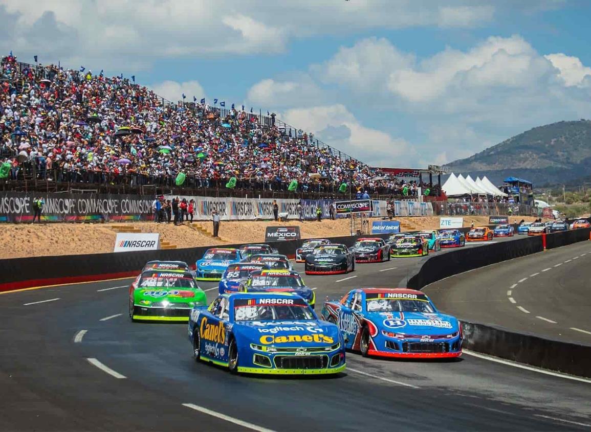 Rubén Garcia Jr. se impuso en una espectacular carrera de NASCAR México