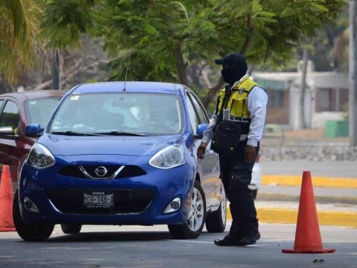 Retenes de Tránsito en Veracruz, con fines recaudatorios, opinan ciudadanos