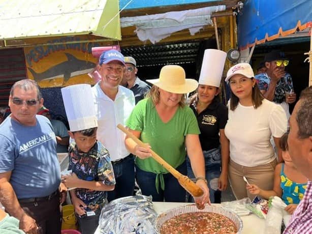 Realizan en Alvarado el “Ceviche Más Grande del Mundo 2023”