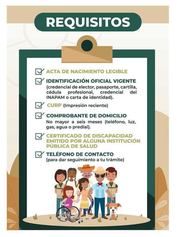 Estos son los requisitos para acceder a la pensión para el Bienestar de las personas con discapacidad en Veracruz