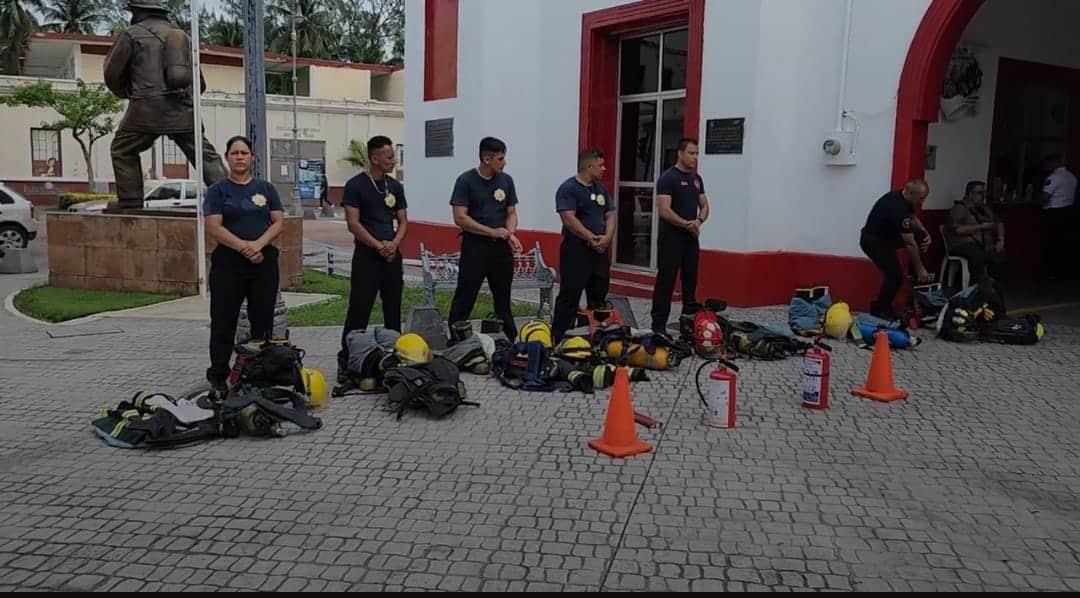 Estas actividades realizaron en Veracruz por el 150 aniversario de Bomberos