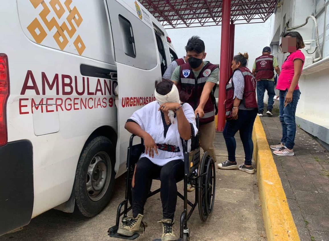 Hondureña cae de tren en movimiento en Sayula de Alemán