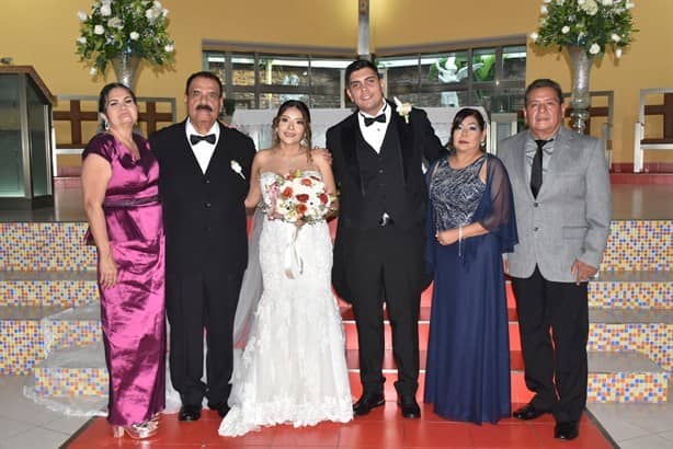 Goretti Cortez Morales y Williams Rivera Hernández contraen matrimonio