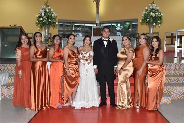 Goretti Cortez Morales y Williams Rivera Hernández contraen matrimonio