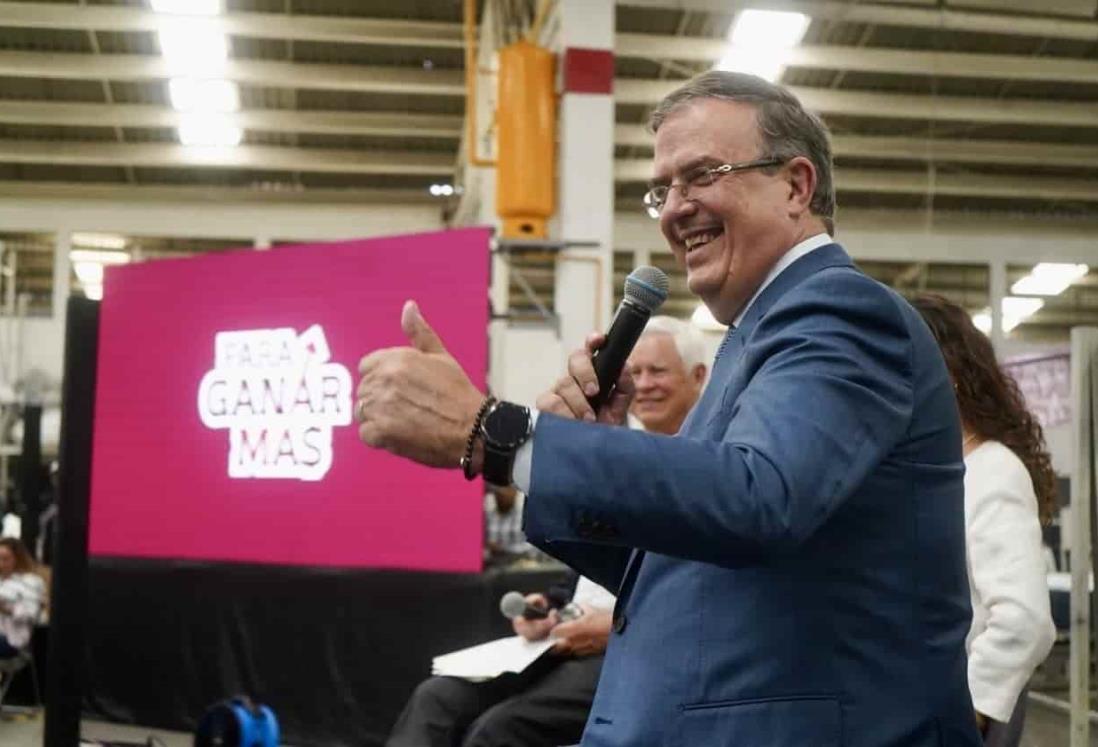 Marcelo Ebrard presenta plan “Para Ganar Más”