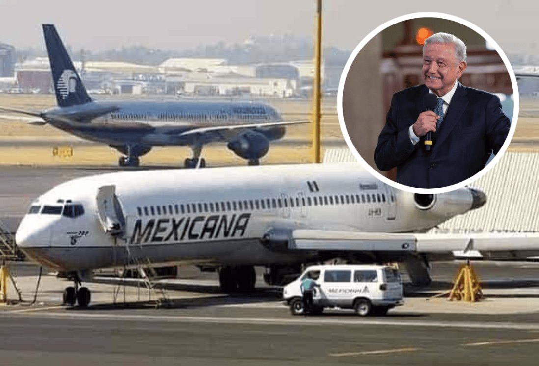 AMLO confirma pagos por la marca a extrabajadores de Mexicana de Aviación