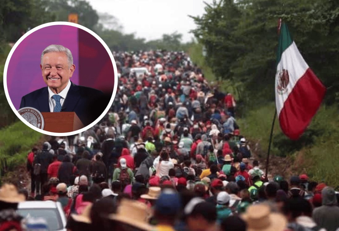 AMLO se reunirá con su gabinete y gobernadores para tratar tema migratorio