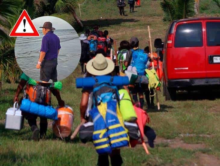 Reportan inundación en campamento de niños scouts en Veracruz