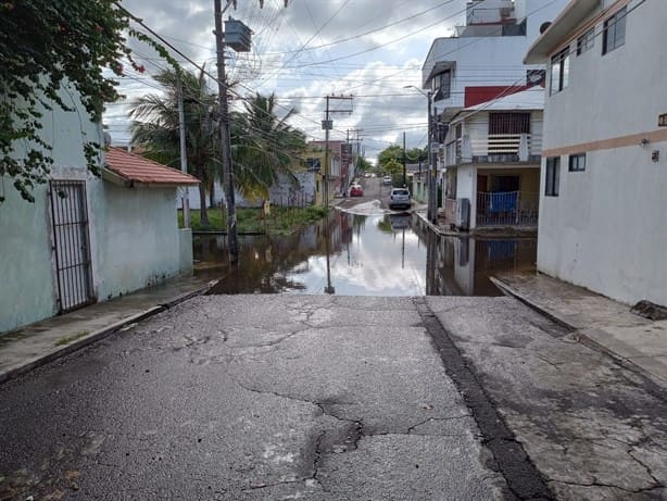 Urge destapar calles en la colonia Revolución, en Boca del Río