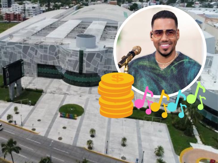 Estos son los nuevos costos y zonas del concierto de Romeo Santos en el WTC en Boca del Río