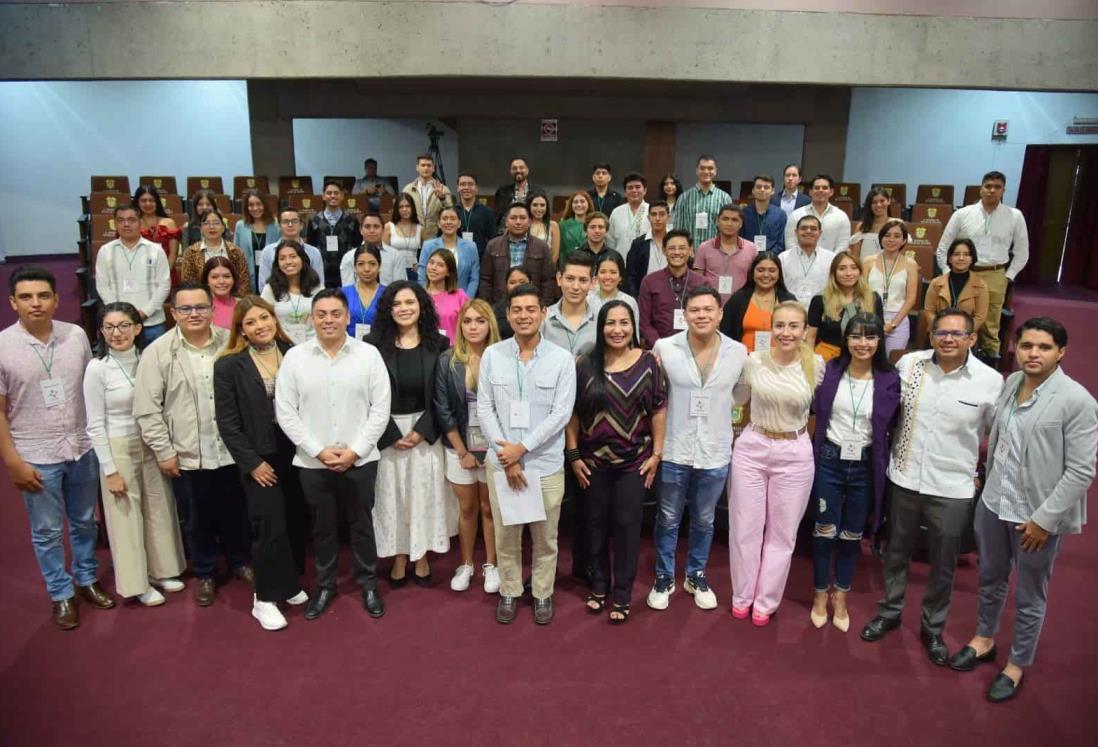 En el Congreso de Veracruz dan inicio actividades del XVIII Parlamento de la Juventud