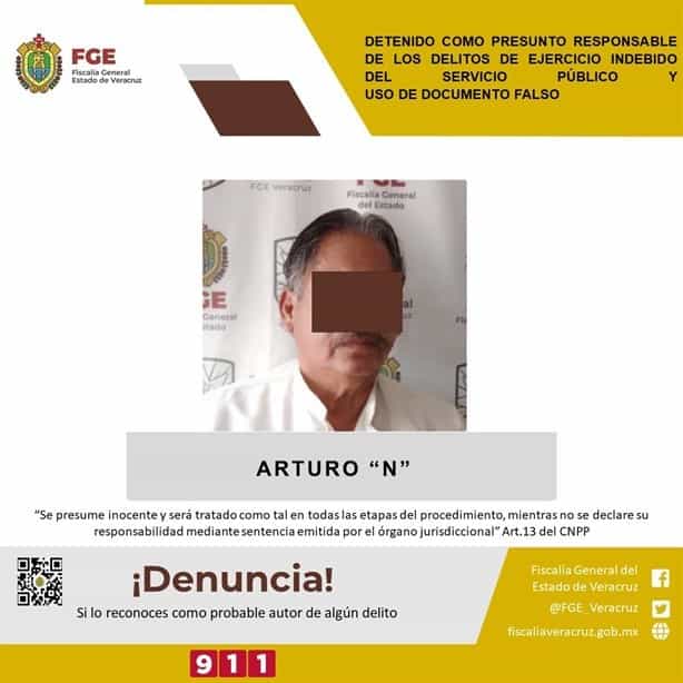 Detienen a Arturo Hérviz, exalcalde de Ángel R. Cabada, Veracruz | VIDEO