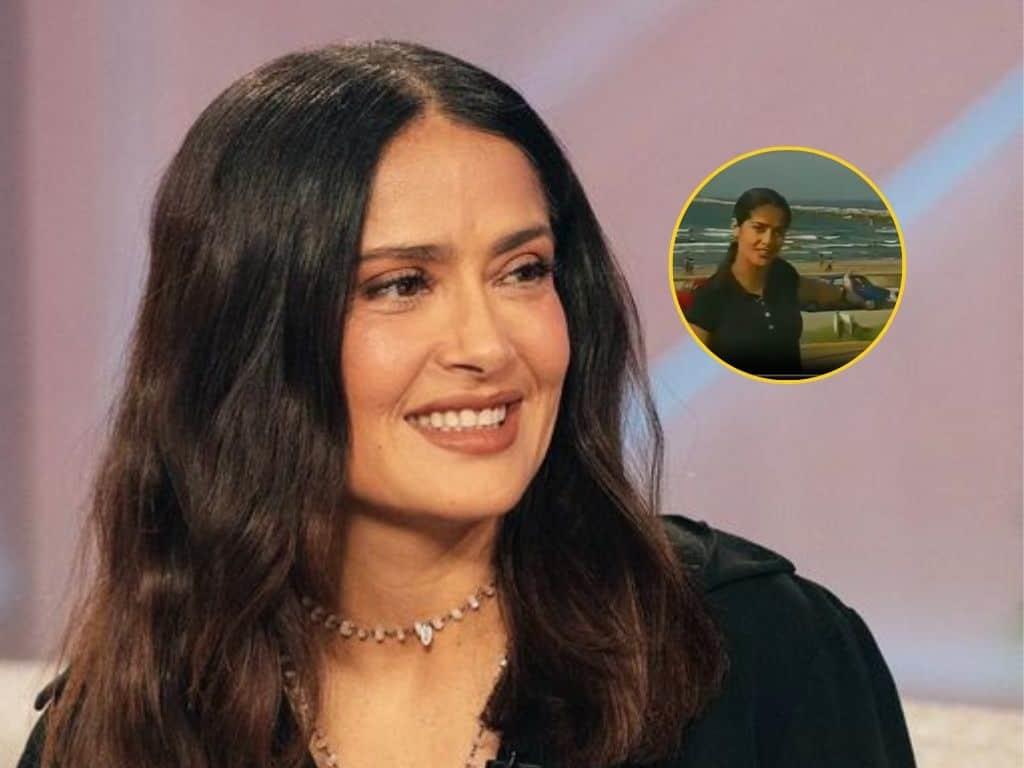 El video que Salma Hayek grabó en Coatzacoalcos hace más de 20 años l VIDEO