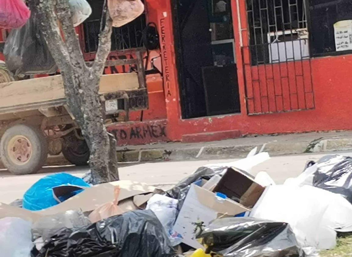 Ayuntamiento se ha acercado a acumuladores de basura en Nanchital