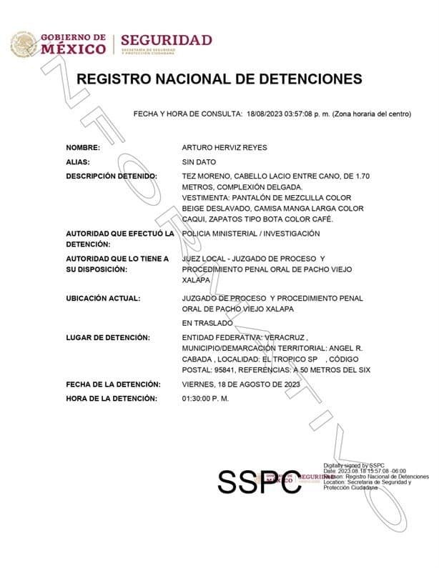 Detienen a Arturo Hérviz, exalcalde de Ángel R. Cabada, Veracruz | VIDEO