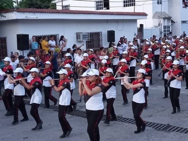 Inicia el Festival Cempoala 2023 con desfile de “Marching Bands”