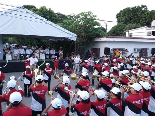 Inicia el Festival Cempoala 2023 con desfile de “Marching Bands”