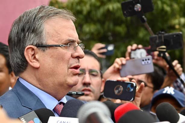Yo no me voy a ir de Morena, voy a ganar la encuesta, dijo Marcelo Ebrard ante el INE | VIDEO