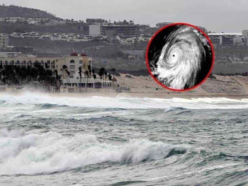 Hilary provocará inundaciones en Baja California, alerta el Centro Nacional de Huracanes de EU