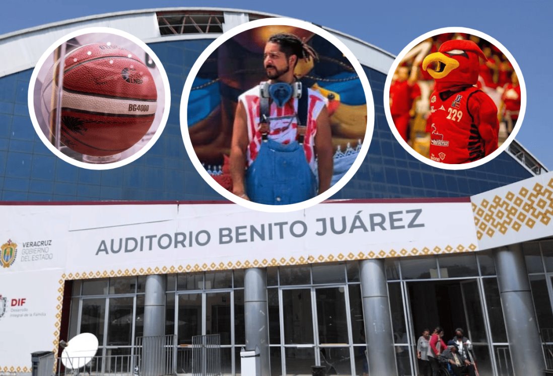 Pintarán mural alusivo al deporte en el Auditorio Benito Juárez, en Veracruz