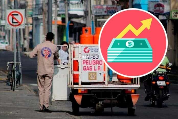 Sube nuevamente el precio del gas LP en Veracruz y Boca del Río