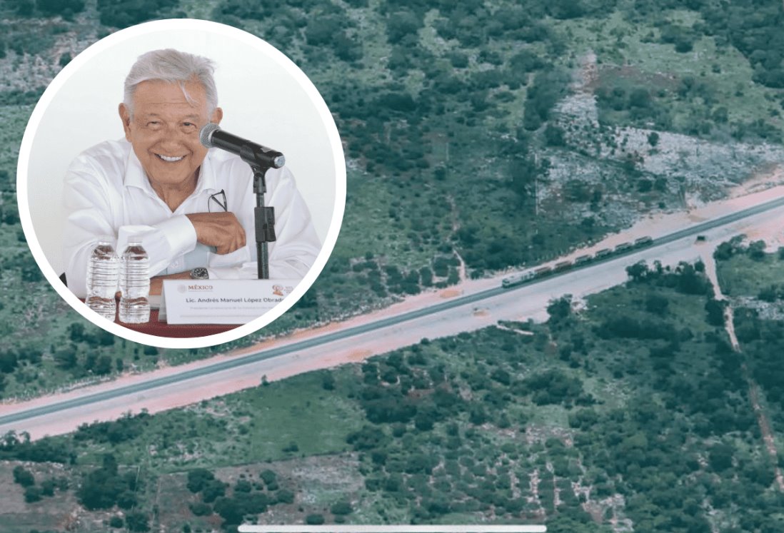 Tren Maya ya está en movimiento, afirma AMLO tras subir video de locomotora