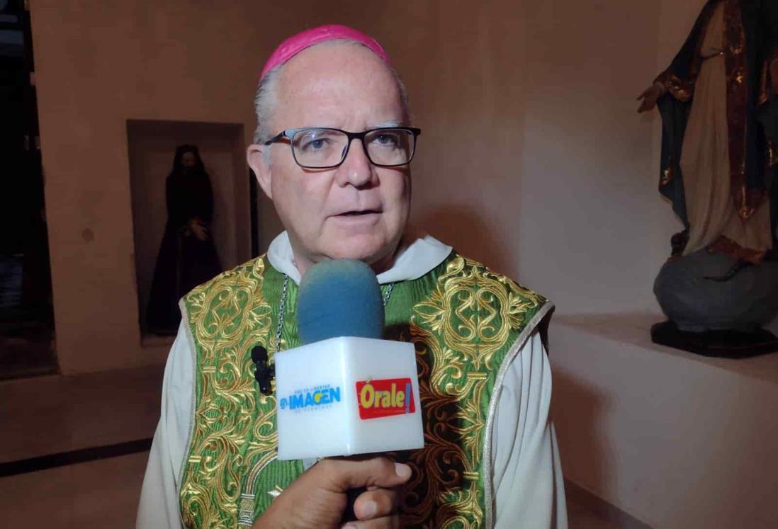 Obispo de Veracruz llama a promover valores cristianos para frenar delincuencia