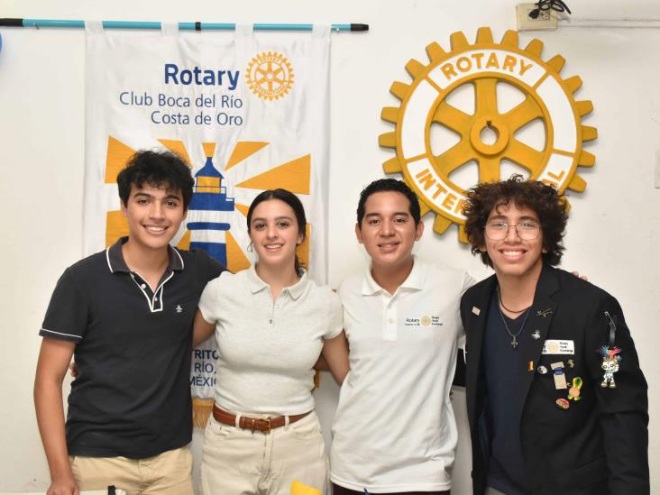 Despiden a Jóvenes del Programa de Intercambio de Rotary