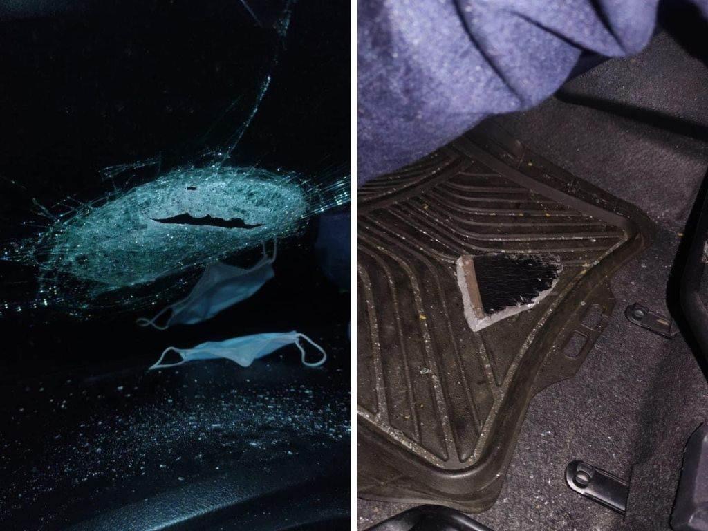 Asalto en autopista del sur de Veracruz; hubo disparos y piedras a parabrisas