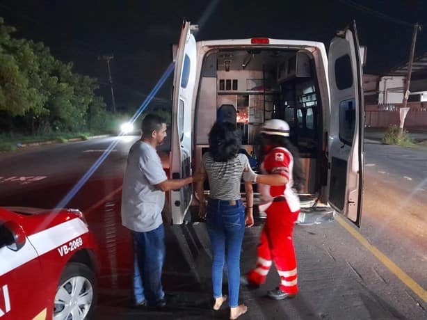 Taxista atropella a madre e hija en carretera Veracruz-El Tejar